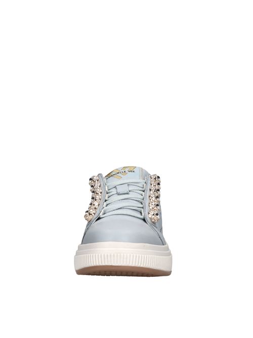 Sneakers in pelle EMANUELLE VEE | 441P-103-14-P003OAZZURRO